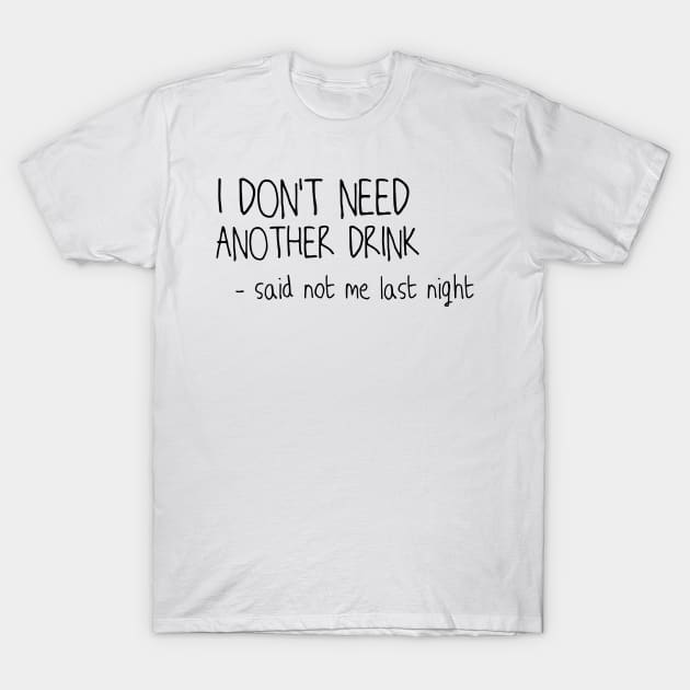 PARTY DRINKING FUNNY T-Shirt by Anthony88